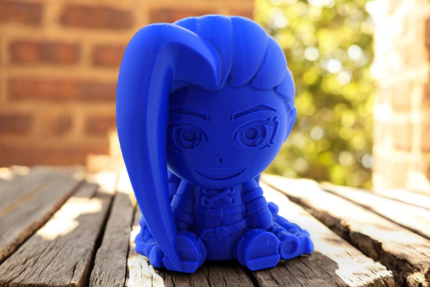 Jinx - League of Legends/Arcane - 3D Printed Chibi Figurine