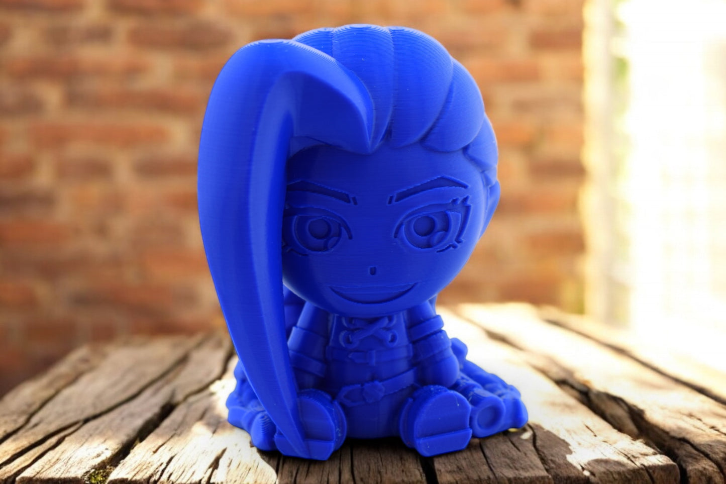 Jinx - League of Legends/Arcane - 3D Printed Chibi Figurine