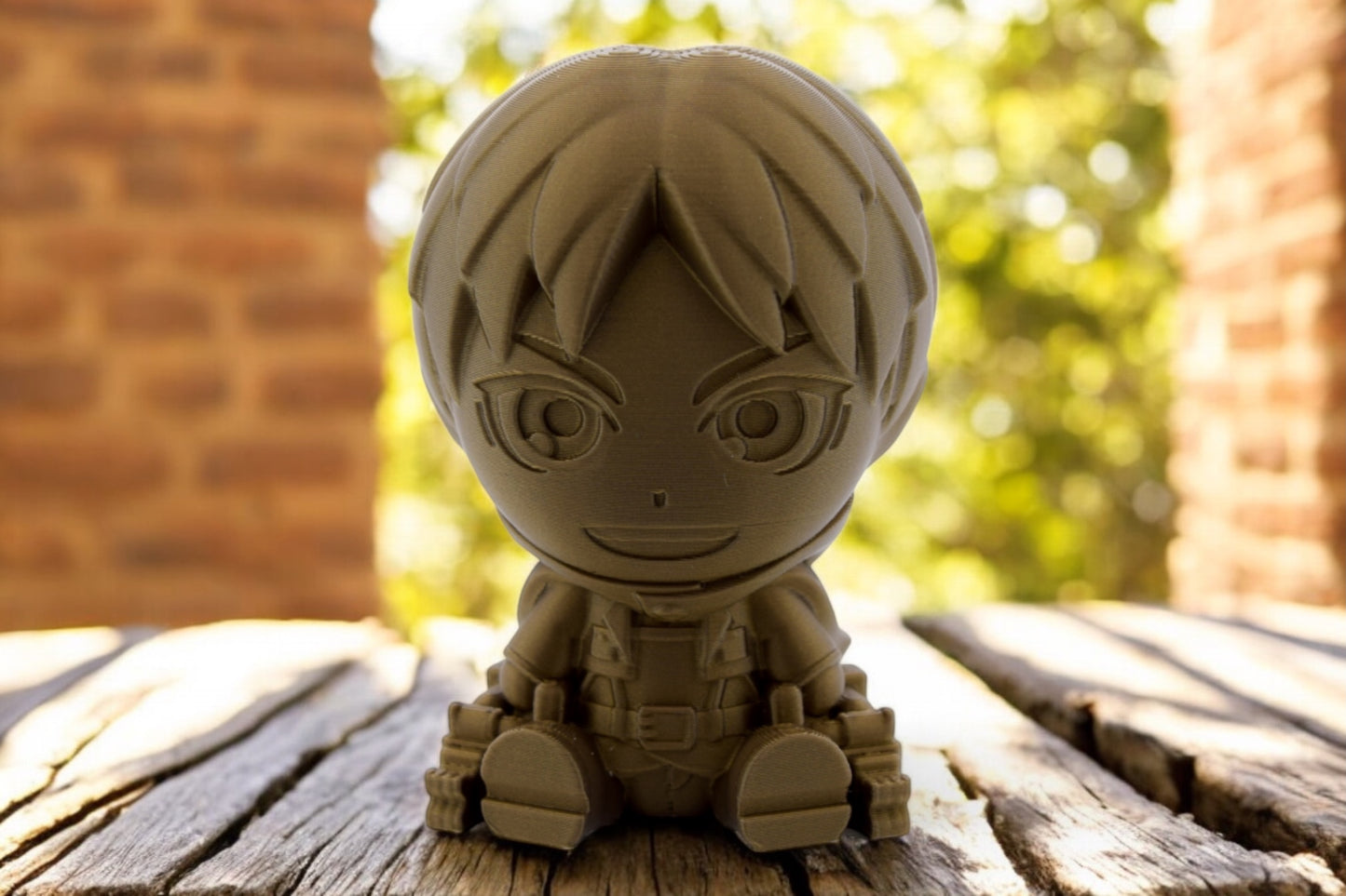 Eren Yeager - Attack on Titan - 3D Printed Chibi Figurine