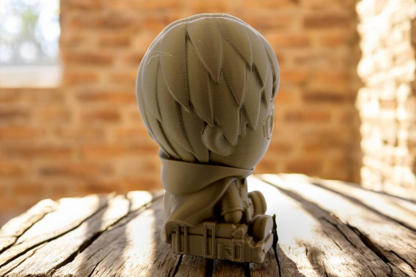 Eren Yeager - Attack on Titan - 3D Printed Chibi Figurine