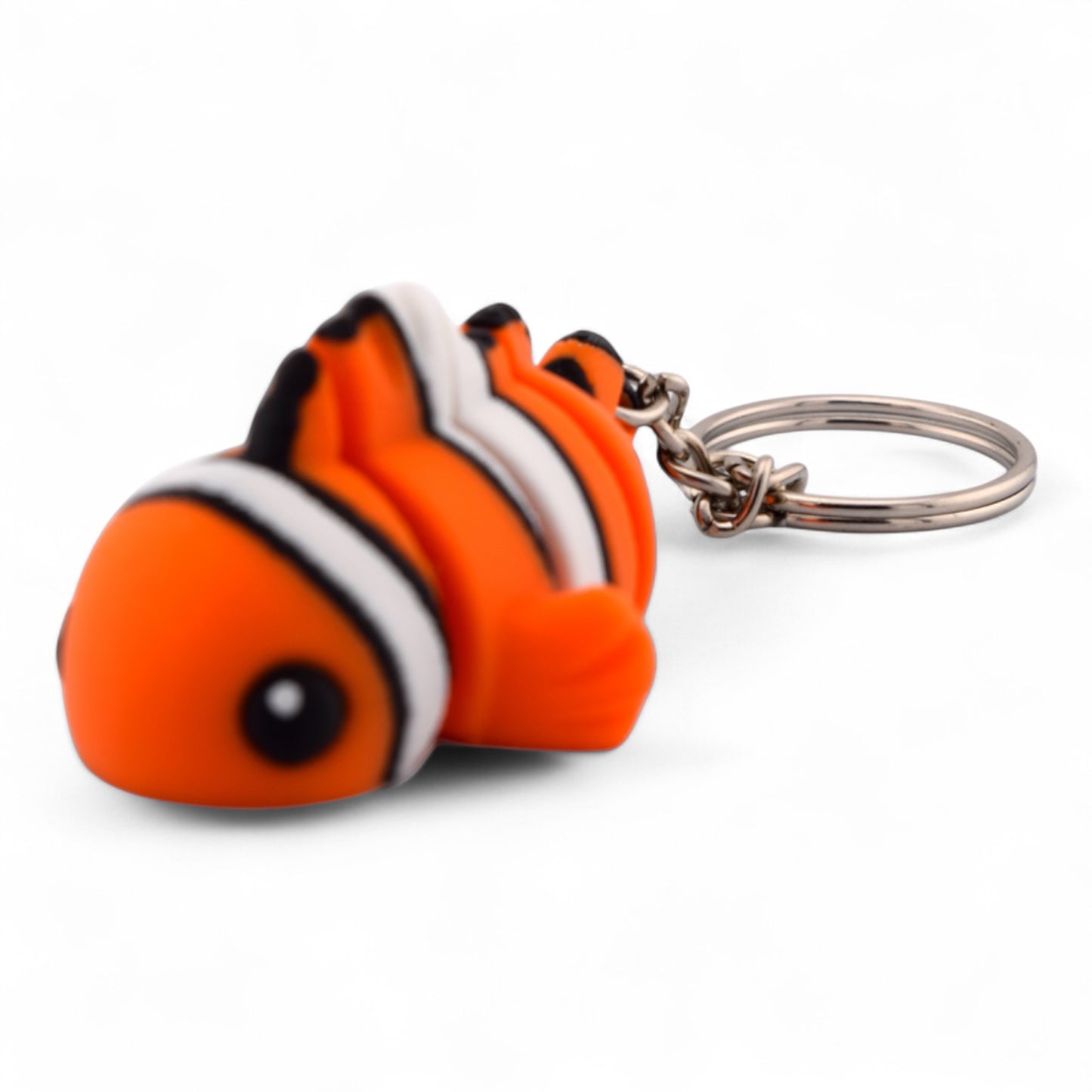 Fidget Clown Fish Keychain – Nemo-Inspired Stress Relief Toy | 3D Printed PLA | Fun for All Ages
