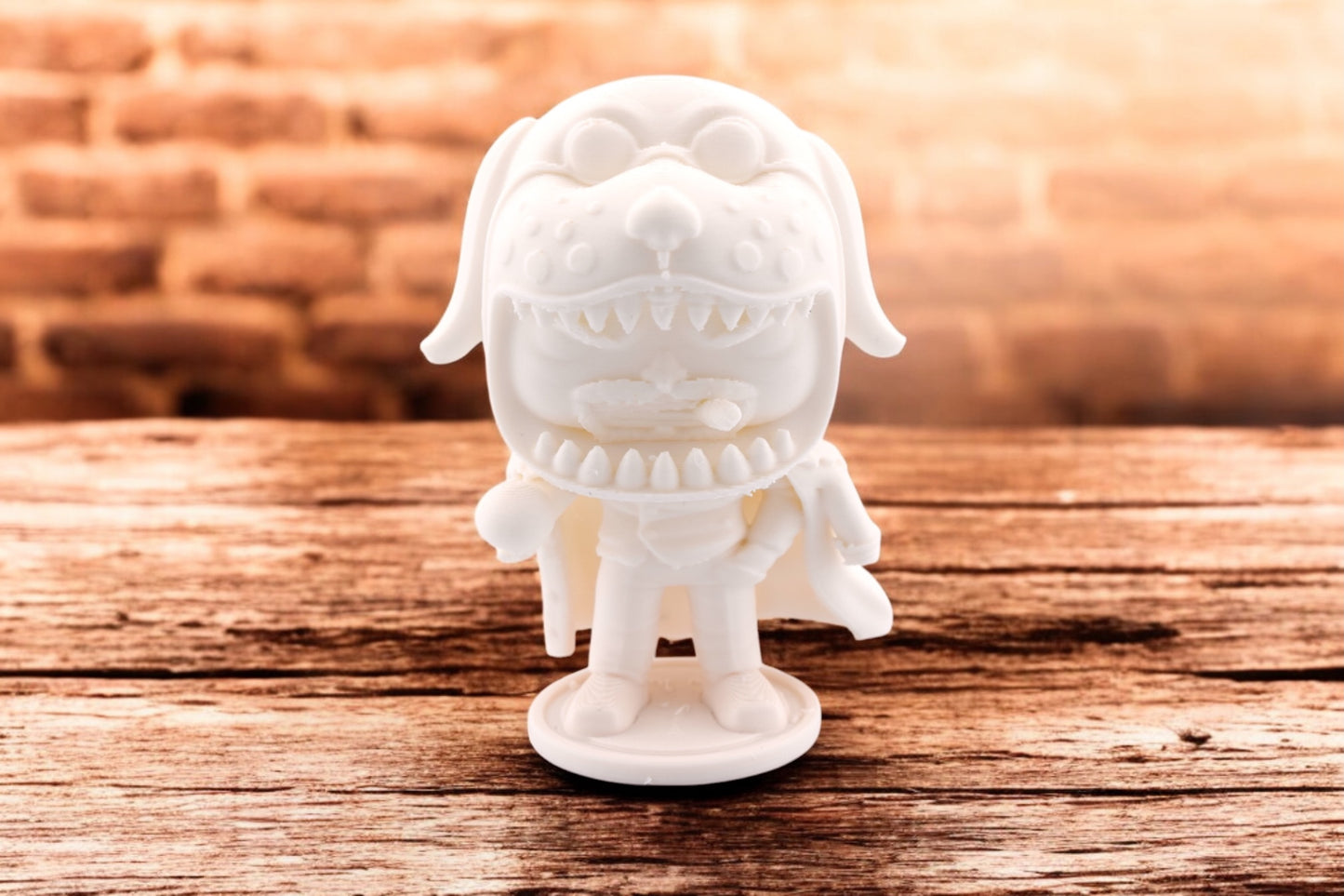 Monkey D. Garp, Marine Vice Admiral - One Piece - 3D Printed Chibi Figurine