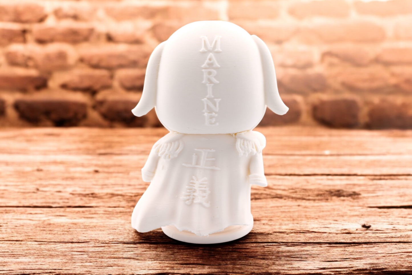 Monkey D. Garp, Marine Vice Admiral - One Piece - 3D Printed Chibi Figurine