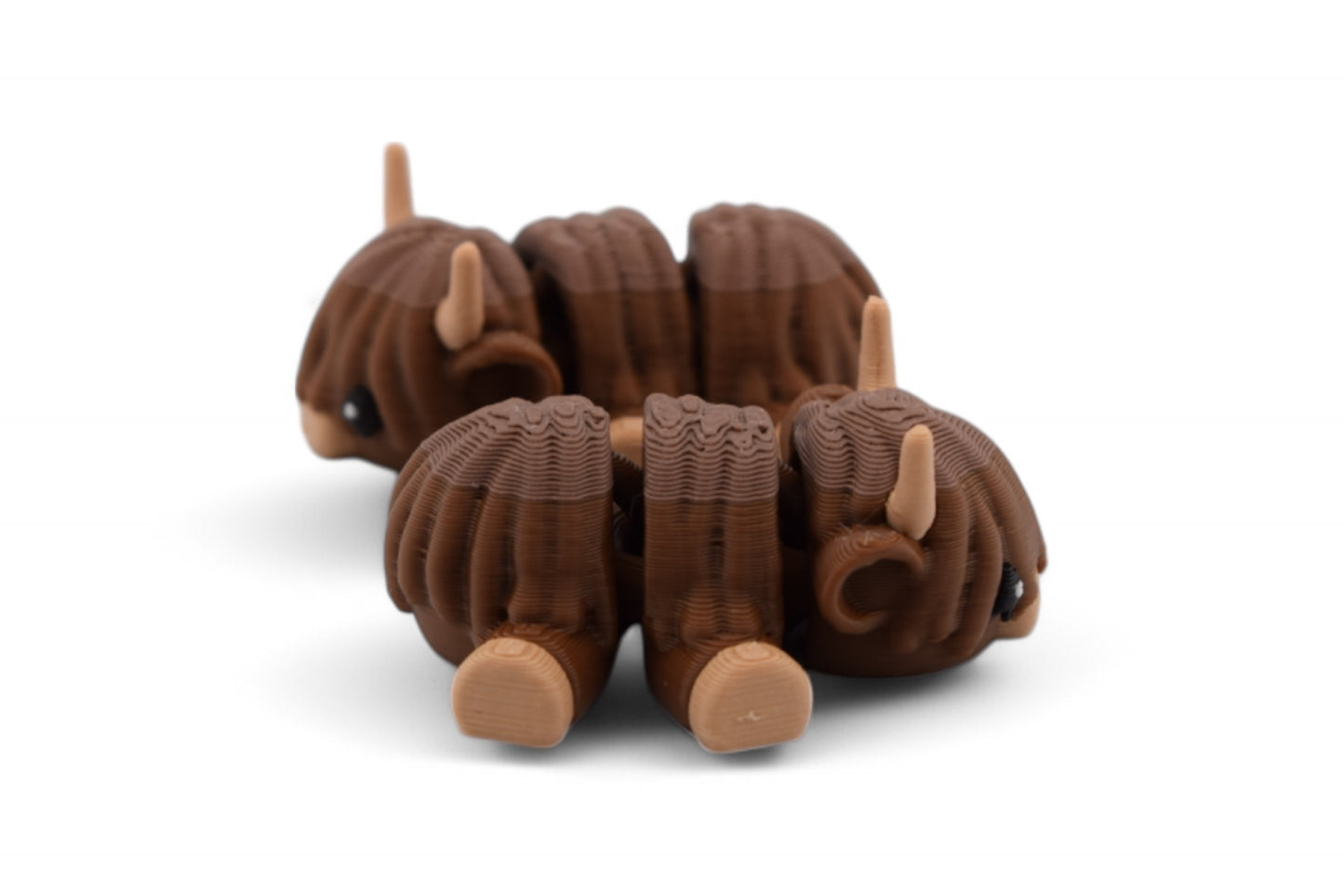 Baby Highland Cow - 3D Printed Highland Cow - Highland Cow Fidget Toy