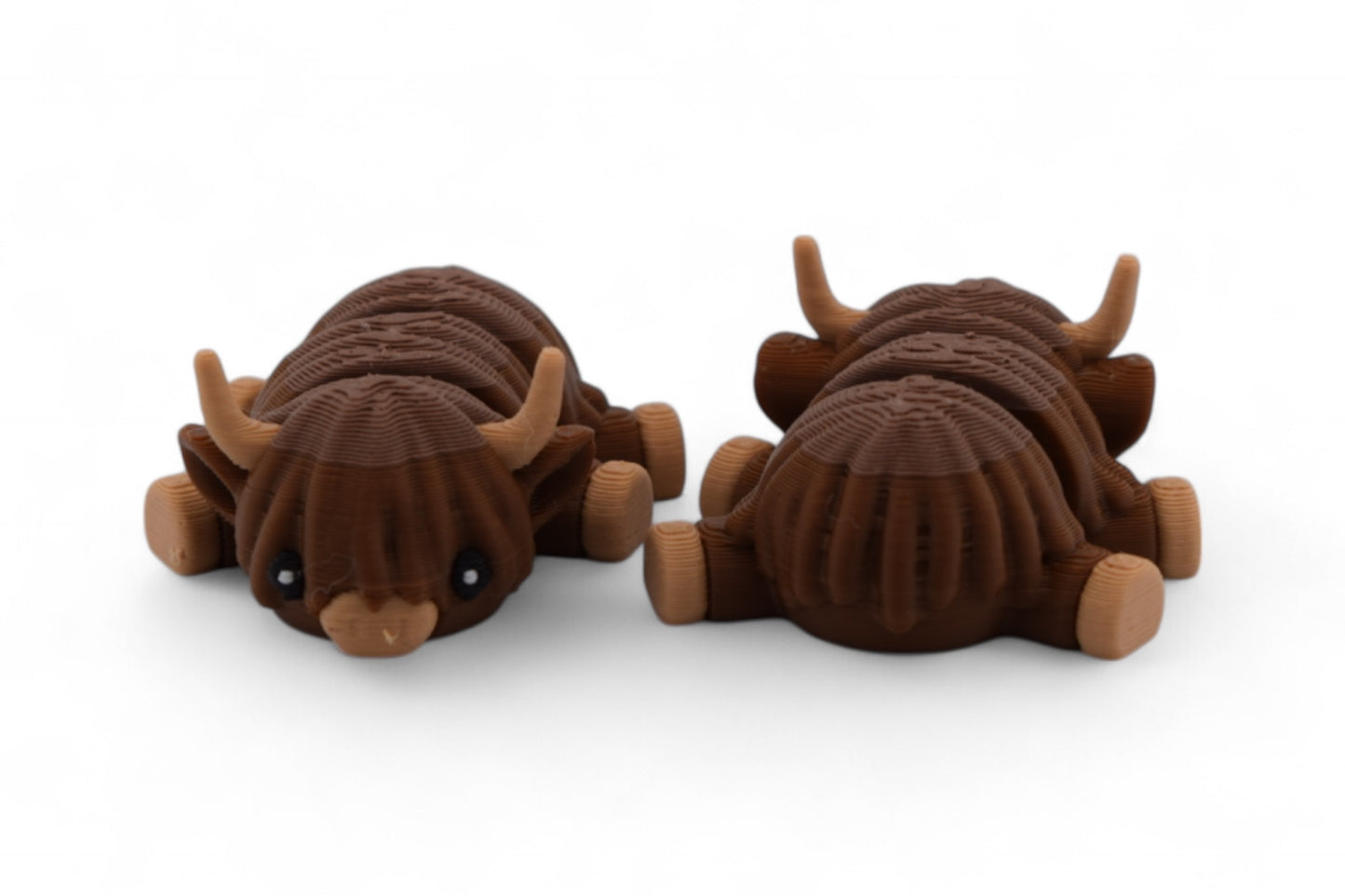 Baby Highland Cow - 3D Printed Highland Cow - Highland Cow Fidget Toy