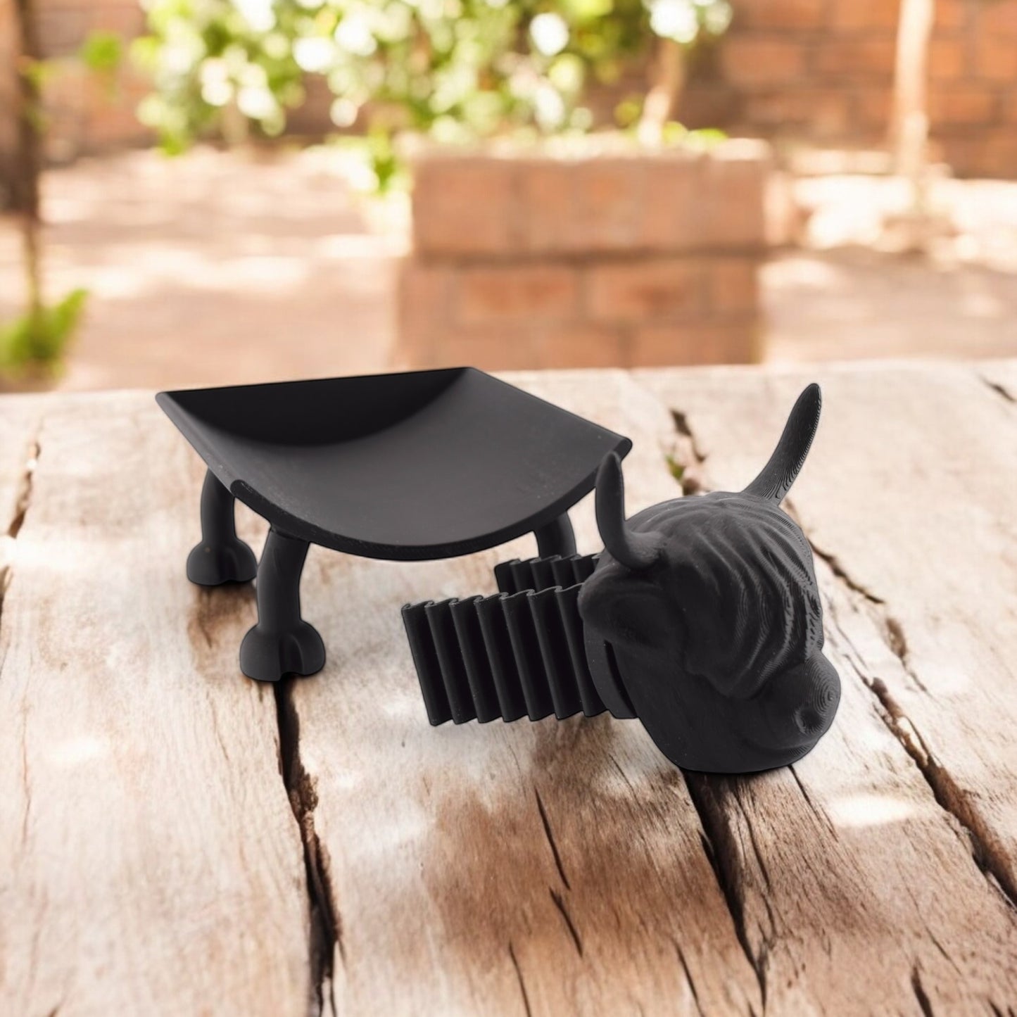 Highland Cow Toilet Roll Holder – Bathroom Accessory