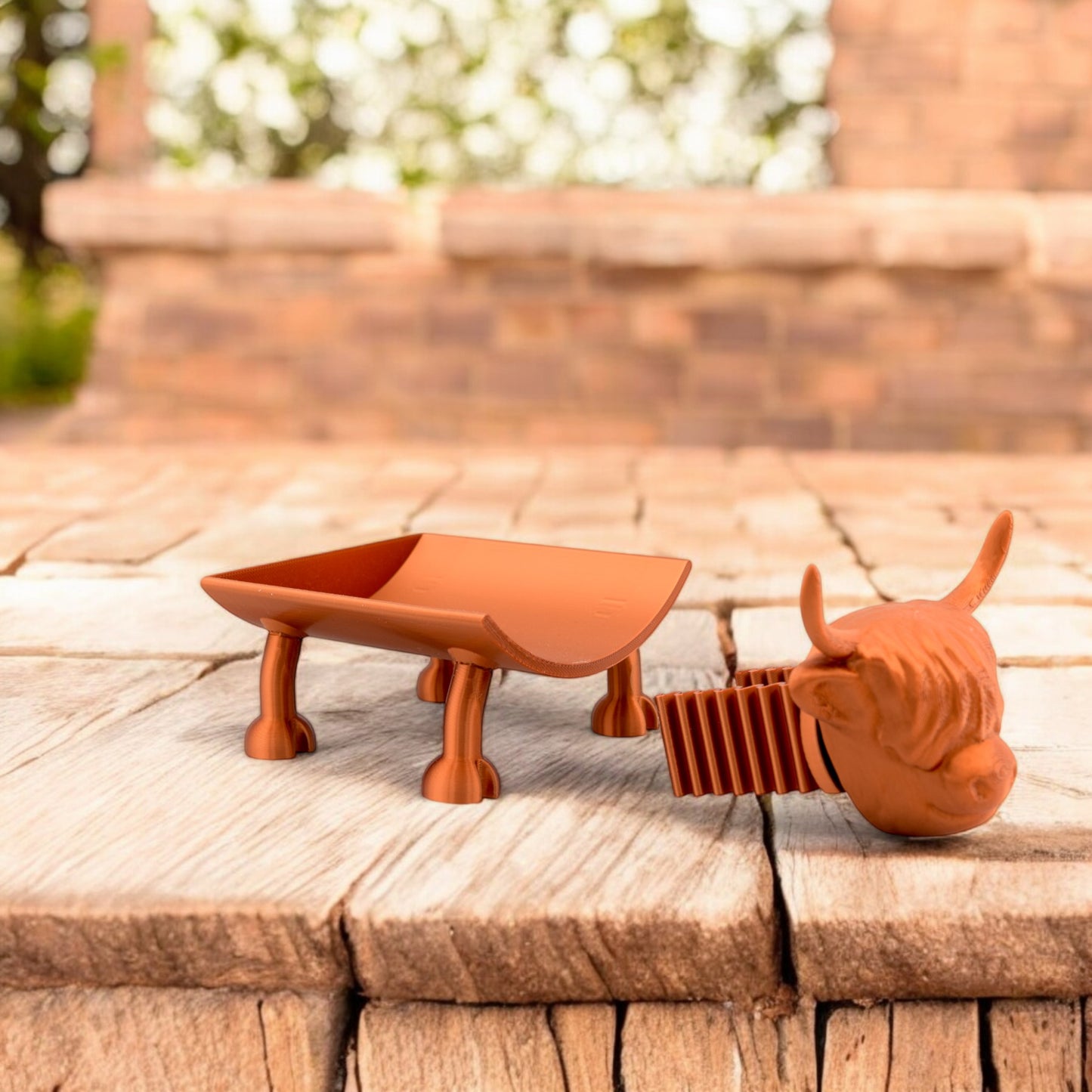 Highland Cow Toilet Roll Holder – Bathroom Accessory