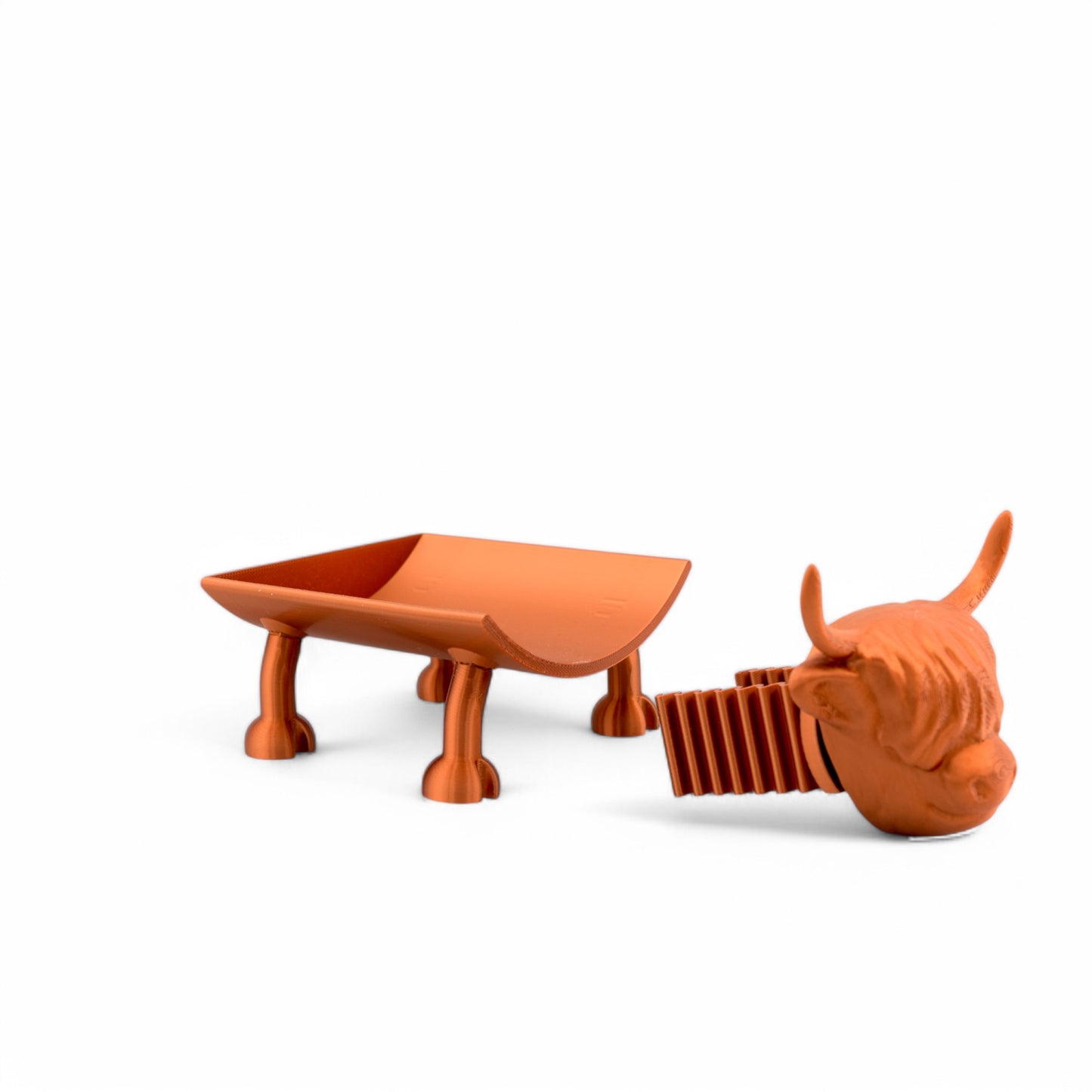 Highland Cow Toilet Roll Holder – Bathroom Accessory