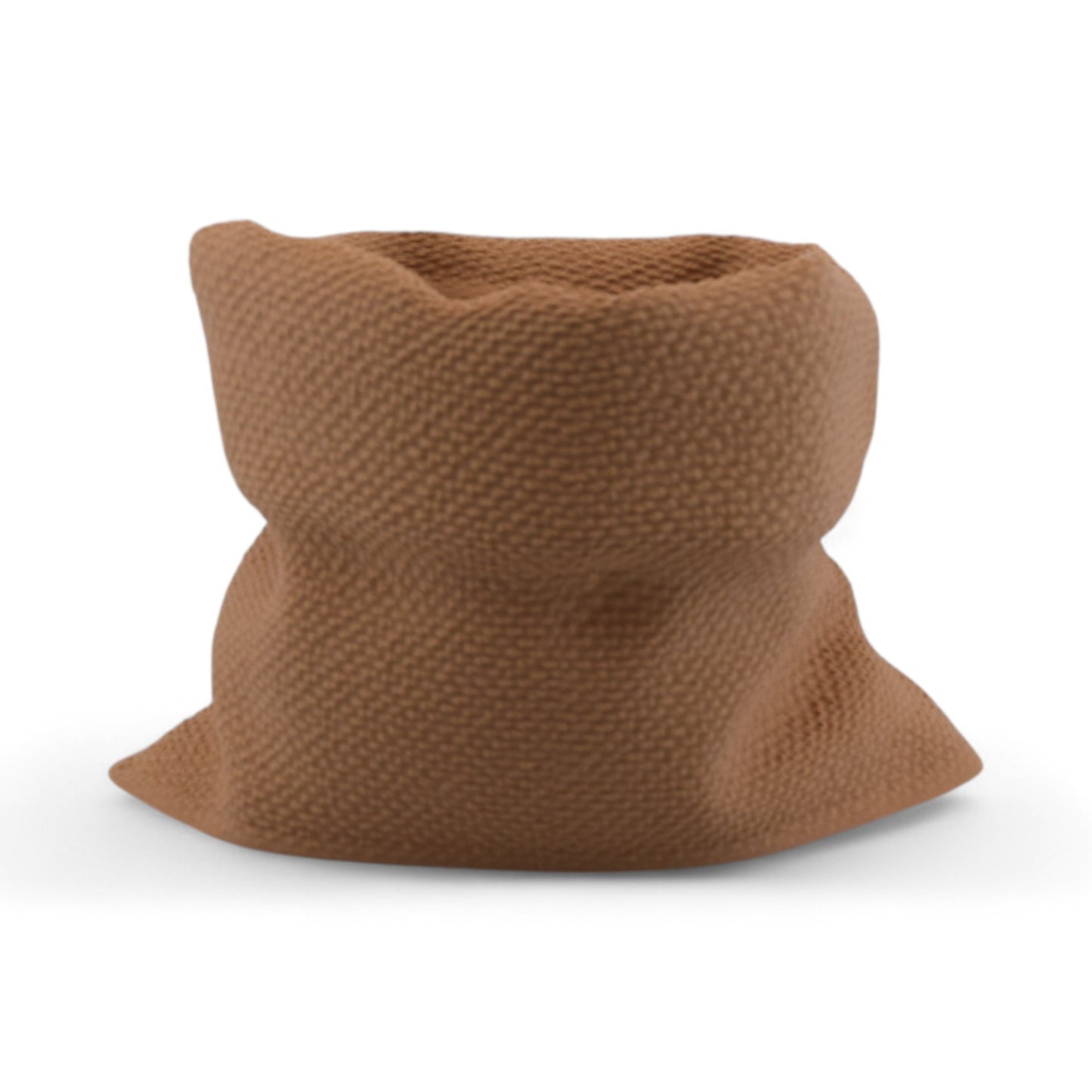 Rustic Charm Burlap Sack Planter – 3D Printed Indoor Pot for Succulents & Houseplants - BOHO Decor - Cottage Core