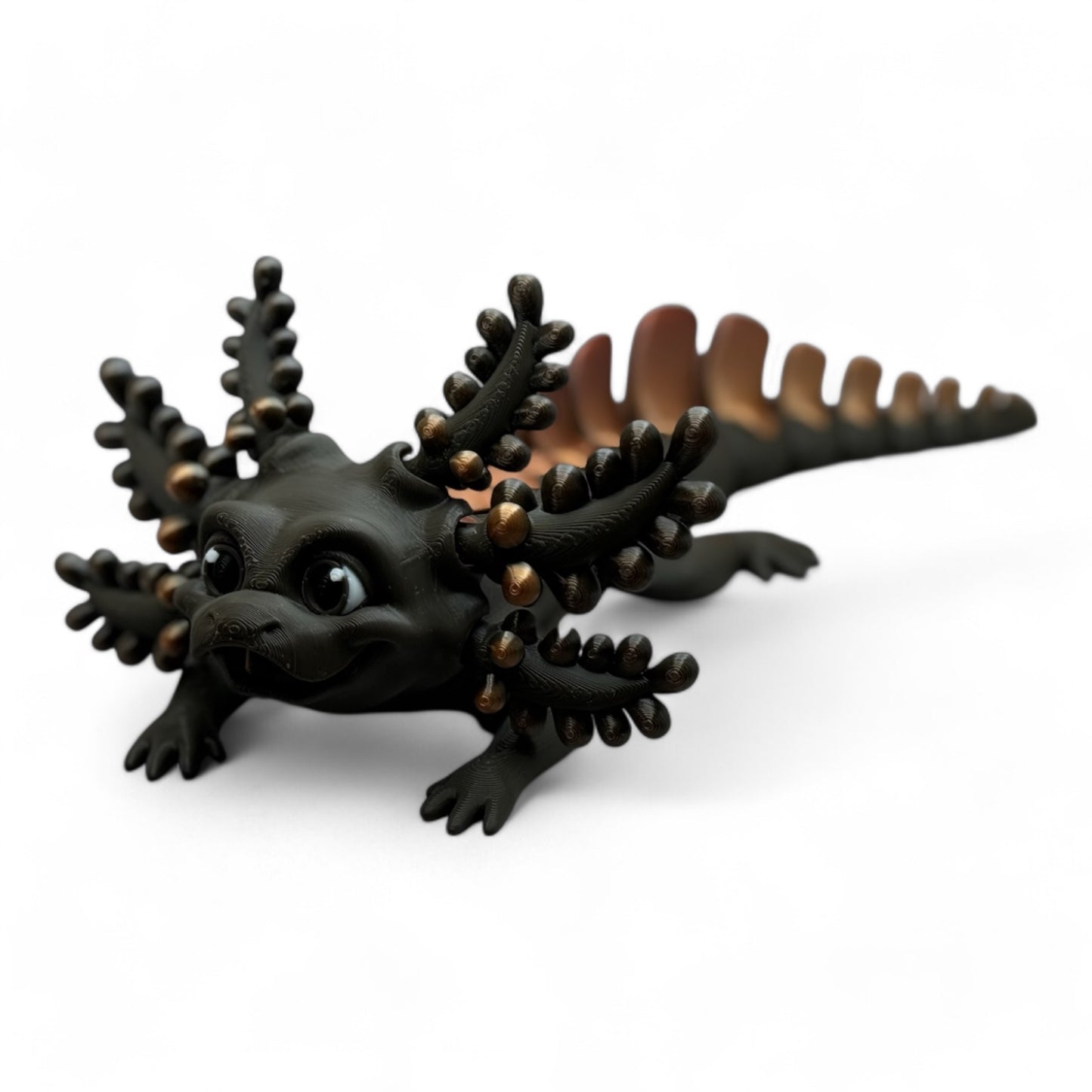 Flexible Axolotl Toy – 3D Printed Sensory Fidget for Adults and Children in Various Colors