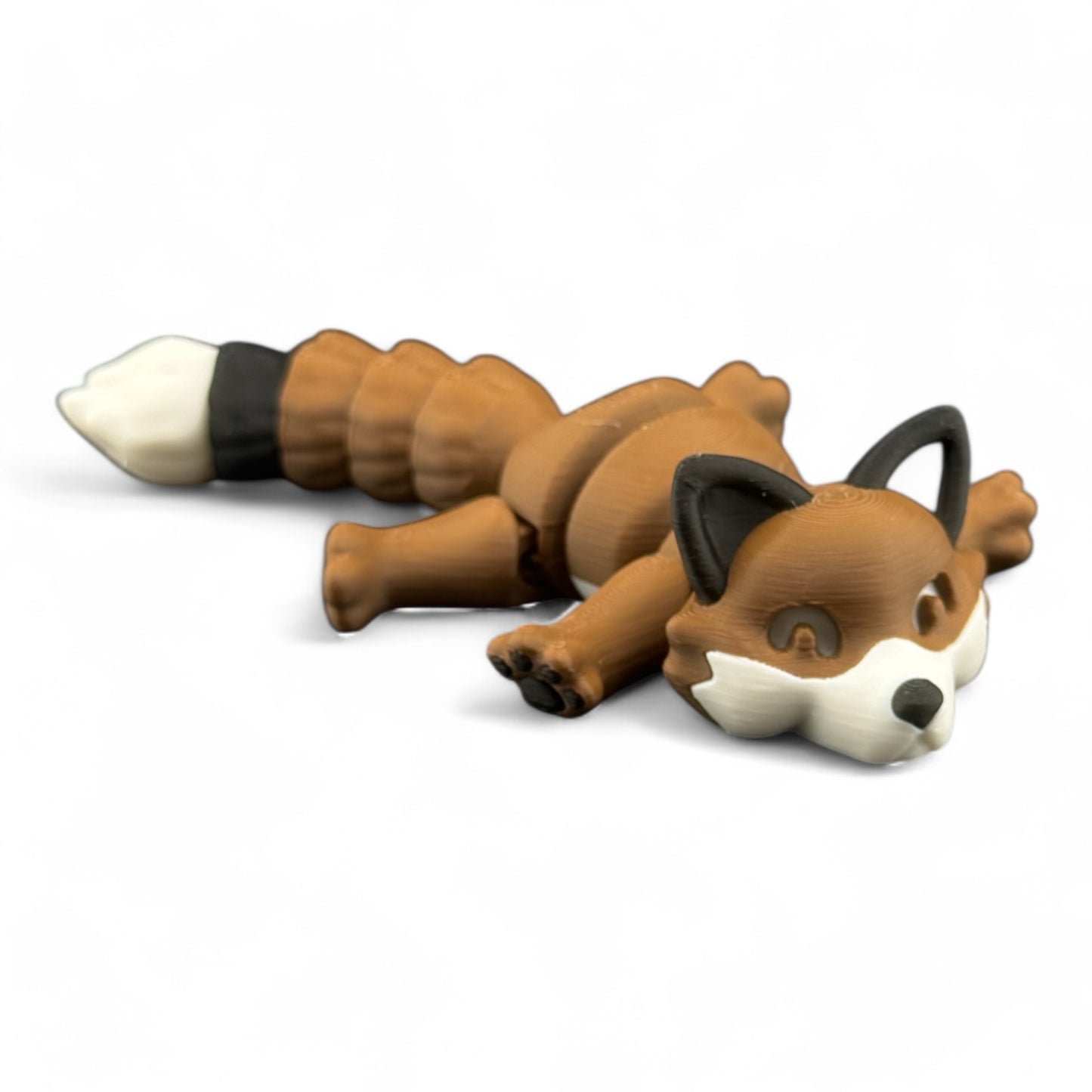 Fox Trash Animals Fidget Toy - Also Includes Trash, Can, and Lid
