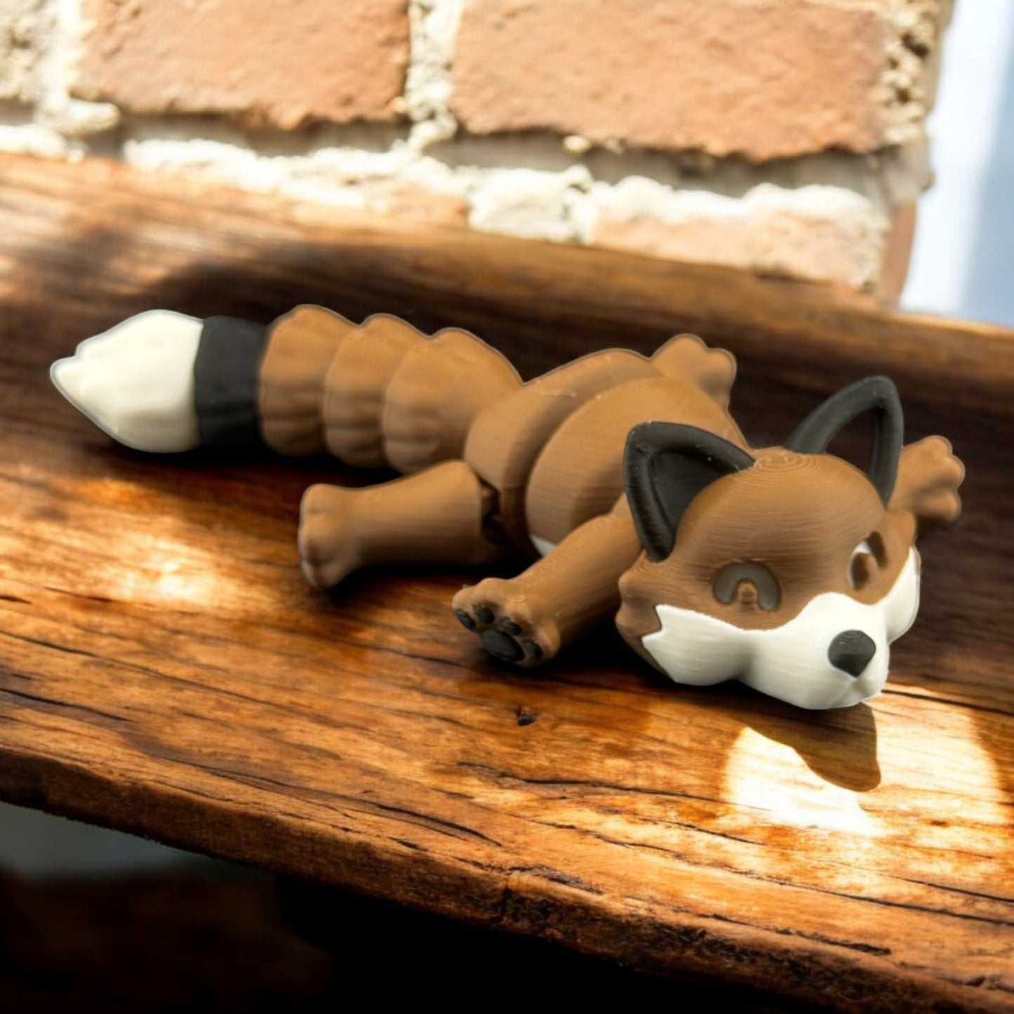 Fox Trash Animals Fidget Toy - Also Includes Trash, Can, and Lid