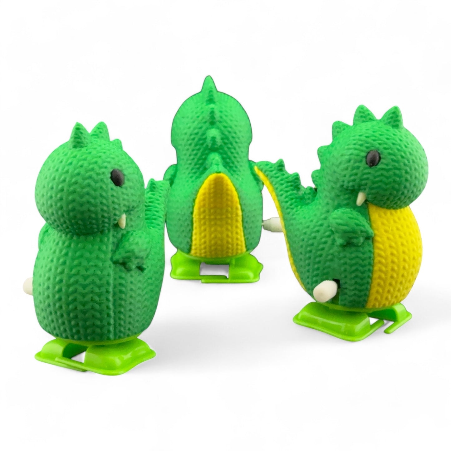 Dinosaur Crochet Toy | 3D Printed | Wind-up Toy