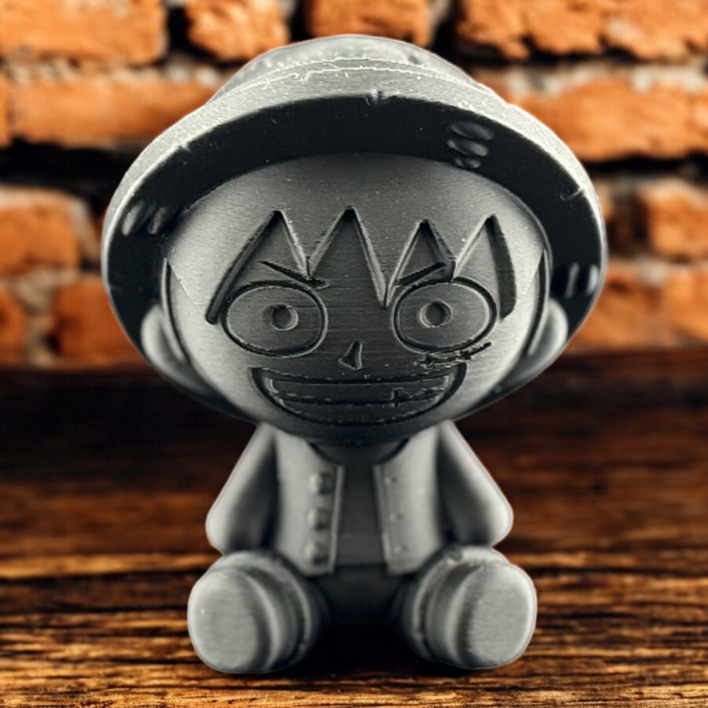 Monkey D. Luffy - One Piece - 3D Printed Chibi Figurine