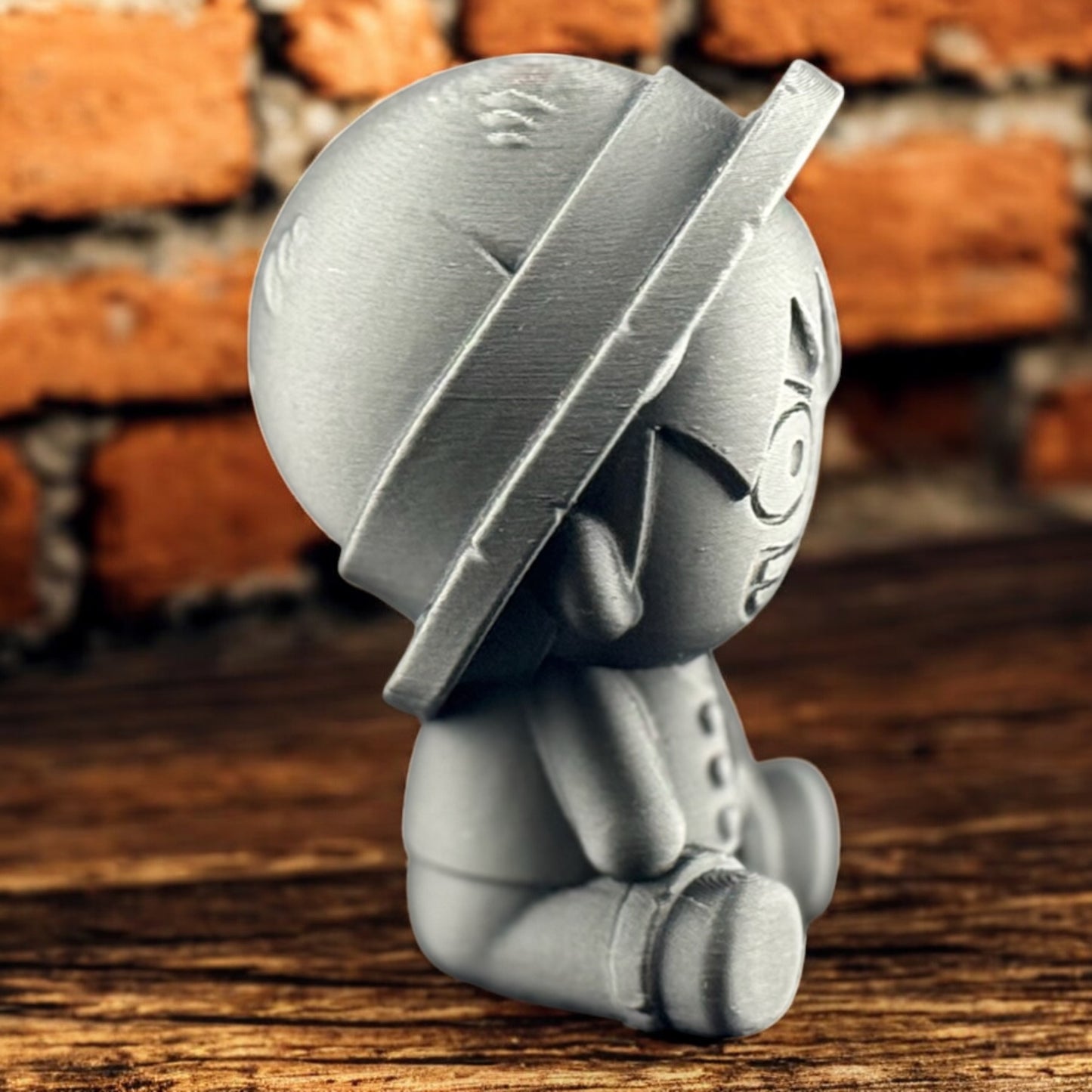Monkey D. Luffy - One Piece - 3D Printed Chibi Figurine
