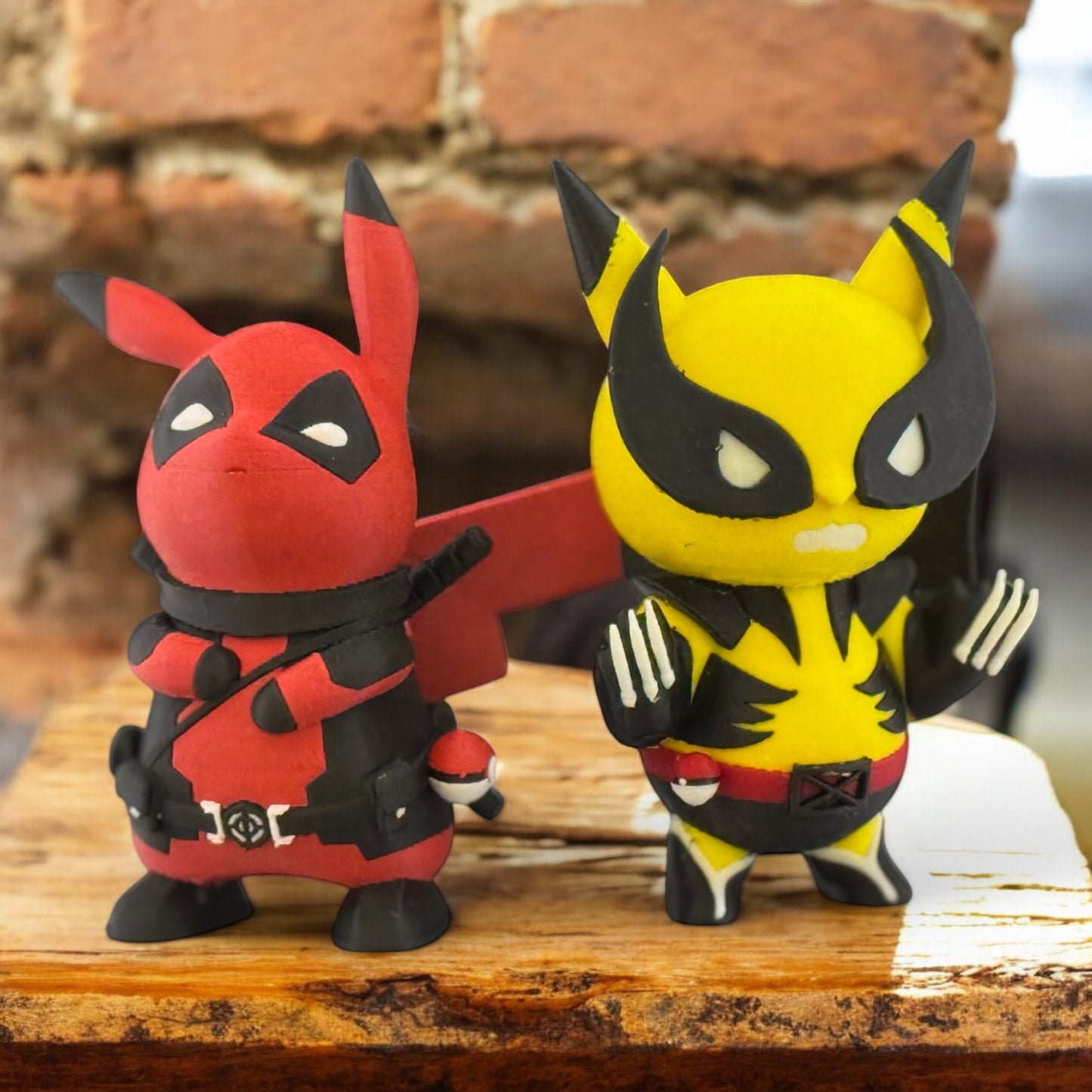 PikaPool & WolvieChu Gift Combo - Deadpool and Wolverine X Pikachu Combo Pack
