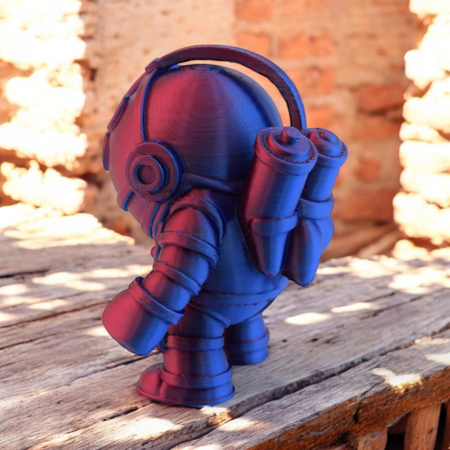 Big Daddy - Bioshock - 3D Printed Chibi Figurine - Mister Bubbles