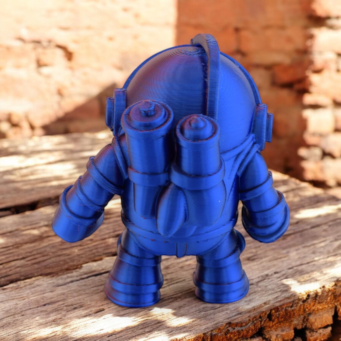 Big Daddy - Bioshock - 3D Printed Chibi Figurine - Mister Bubbles
