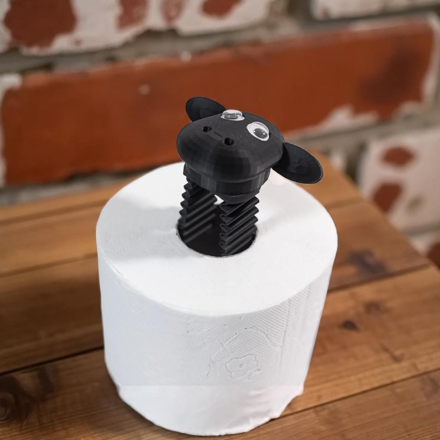Sheep Toilet Paper Holder – Stackable, Fun Bathroom Decor, Unique Gift Idea, Fits Most Rolls