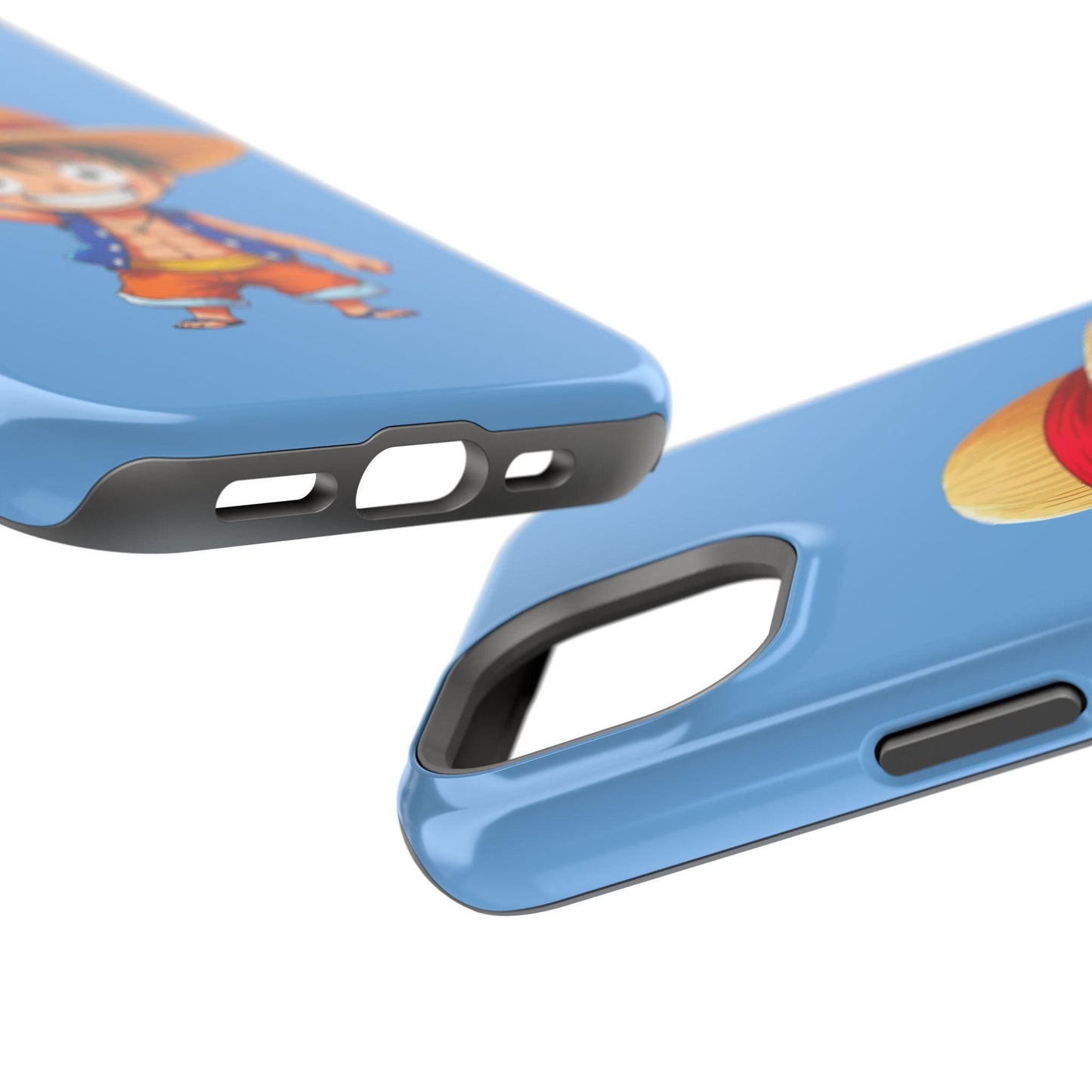 Anime-Inspired Luffy Phone Case for Fans, Impact-Resistant Case, Cute Straw Hat Character, Perfect Gift for Gamers, Mobile Accessories