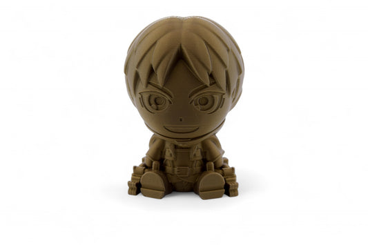 Eren Yeager - Attack on Titan - 3D Printed Chibi Figurine