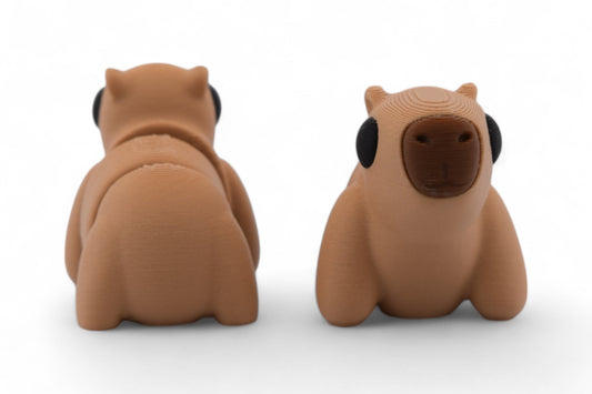 Baby Capybara - 3D Printed Capybara - Capybara Fidget Toy