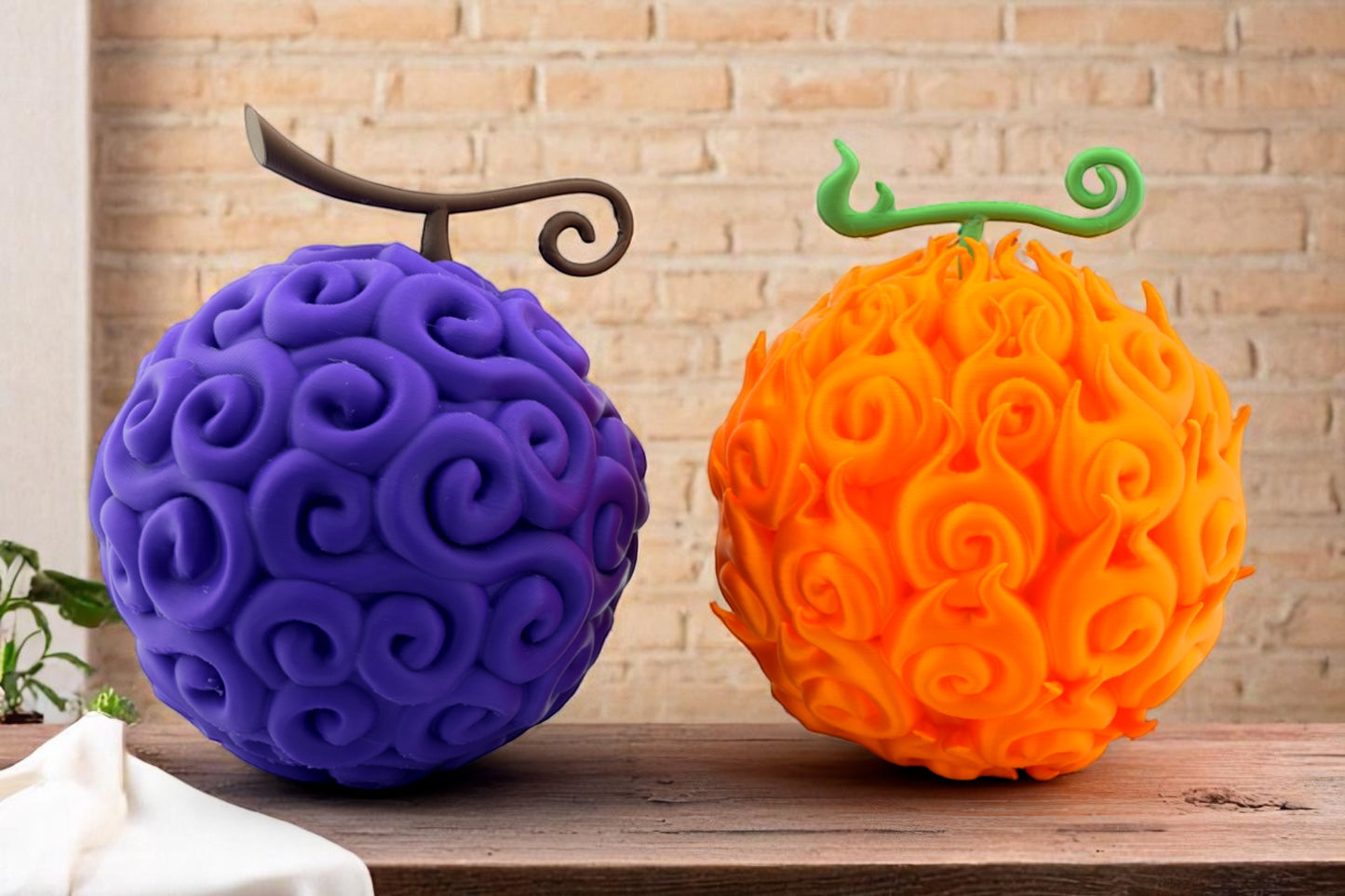 Devil Fruit Starter Set (Gomu Gomu + Mera Mera)