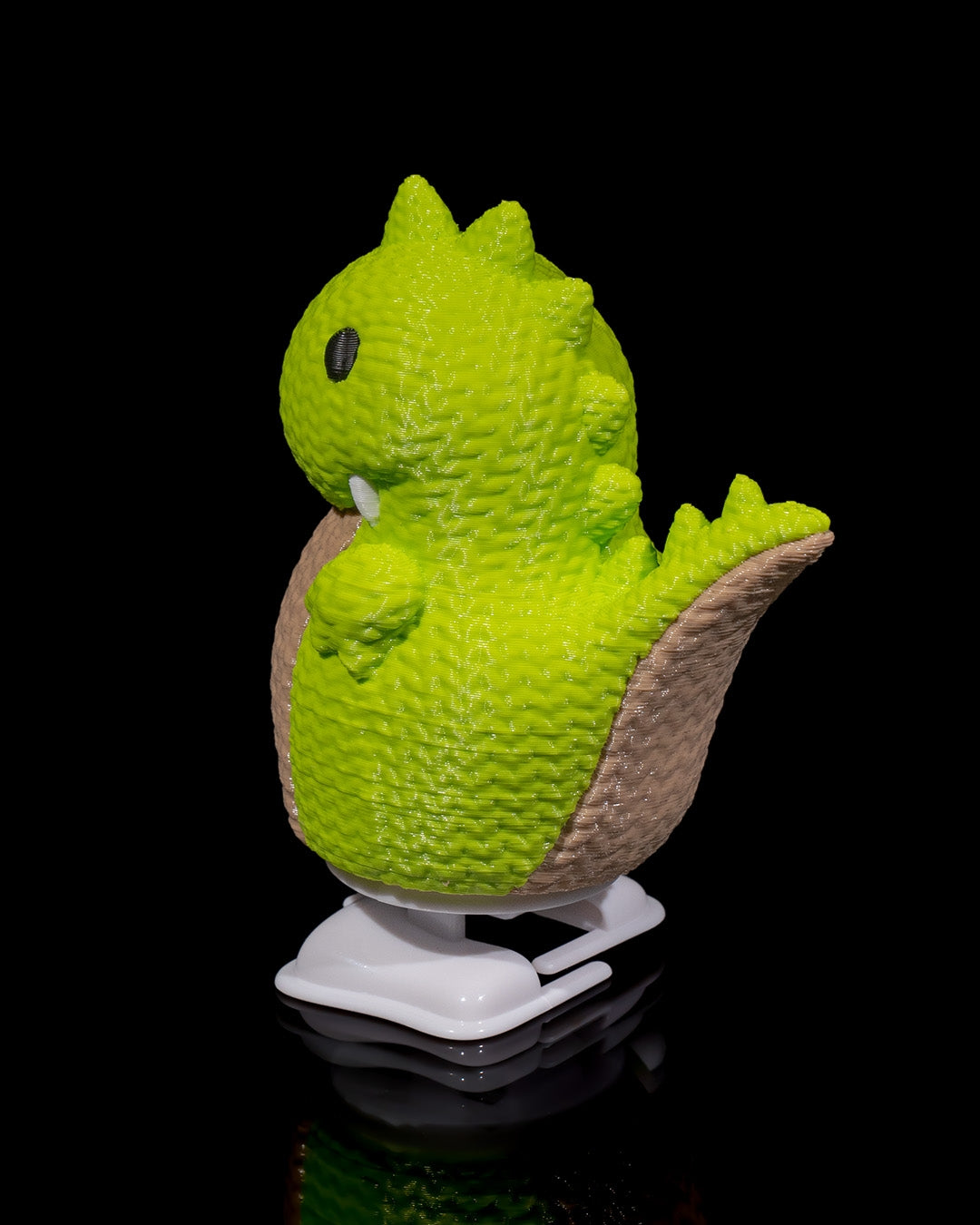 Dinosaur Crochet Toy | 3D Printed | Wind-up Toy