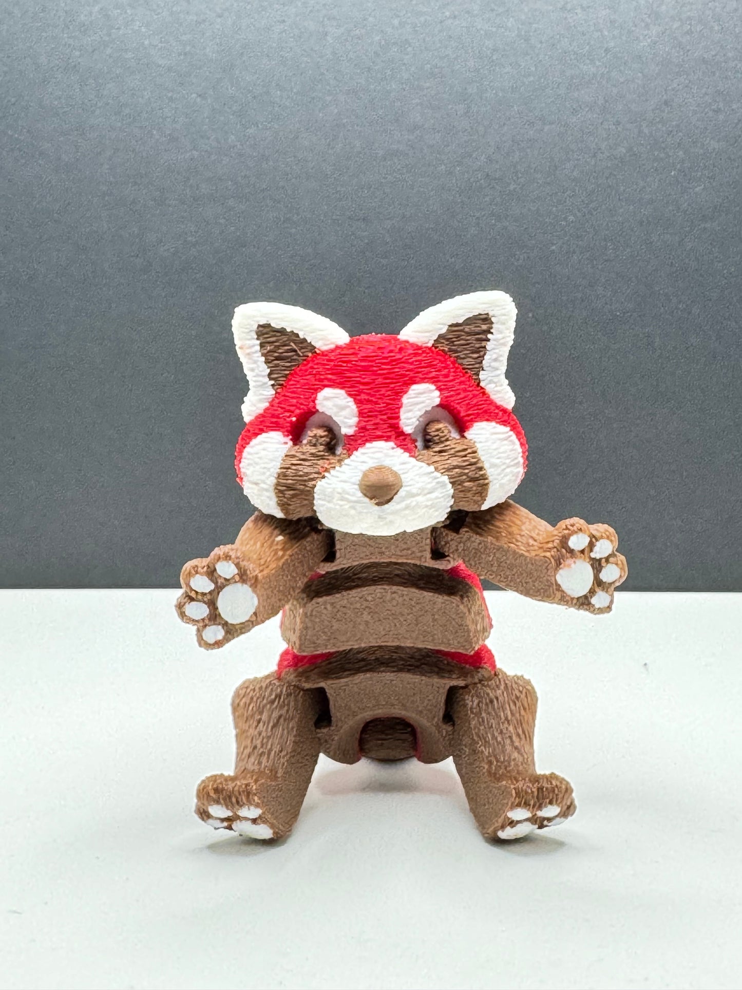 Red Panda Trash Animals Fidget Toy - Also Includes Trash, Can, and Lid