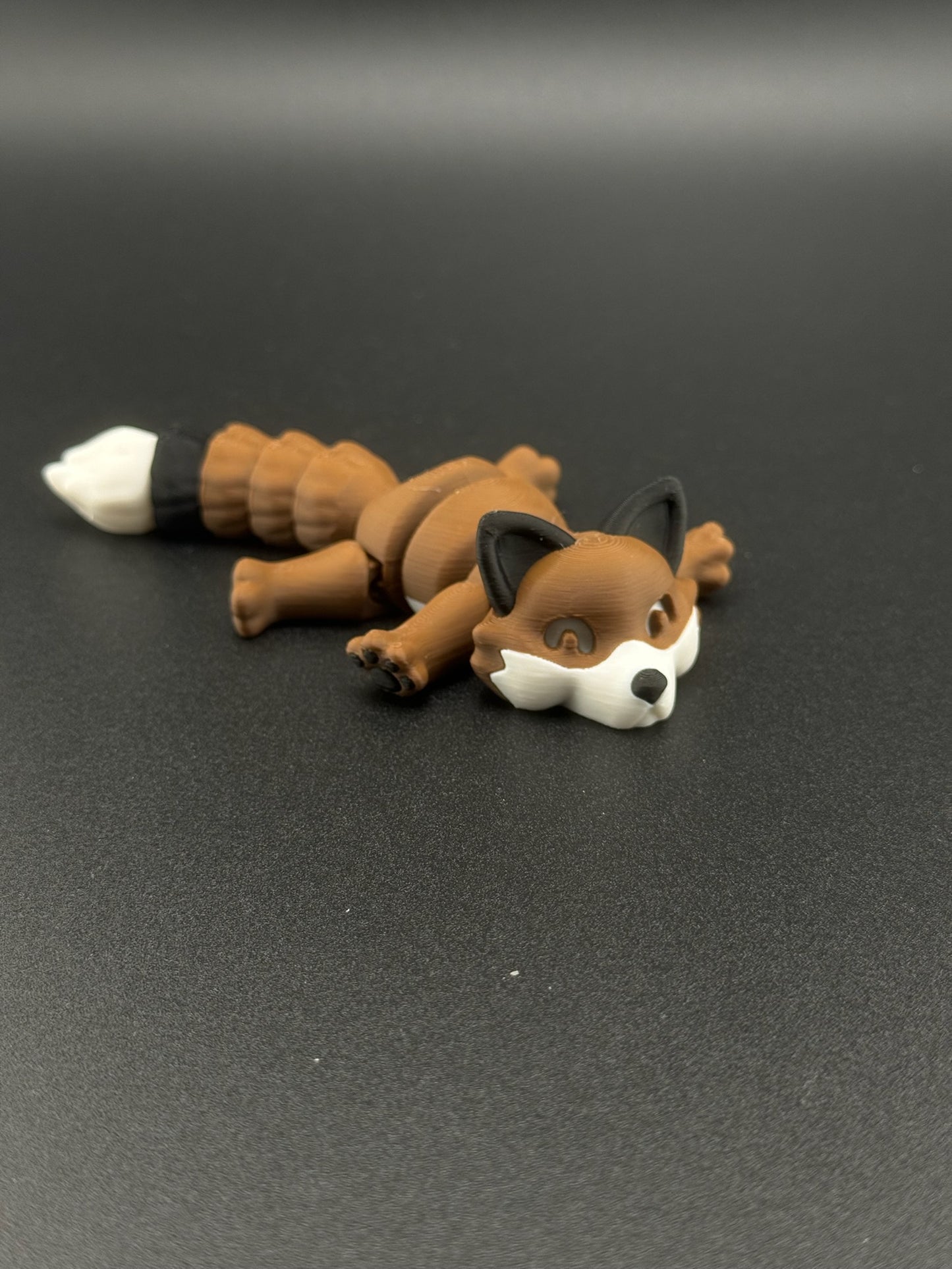 Fox Trash Animals Fidget Toy - Also Includes Trash, Can, and Lid