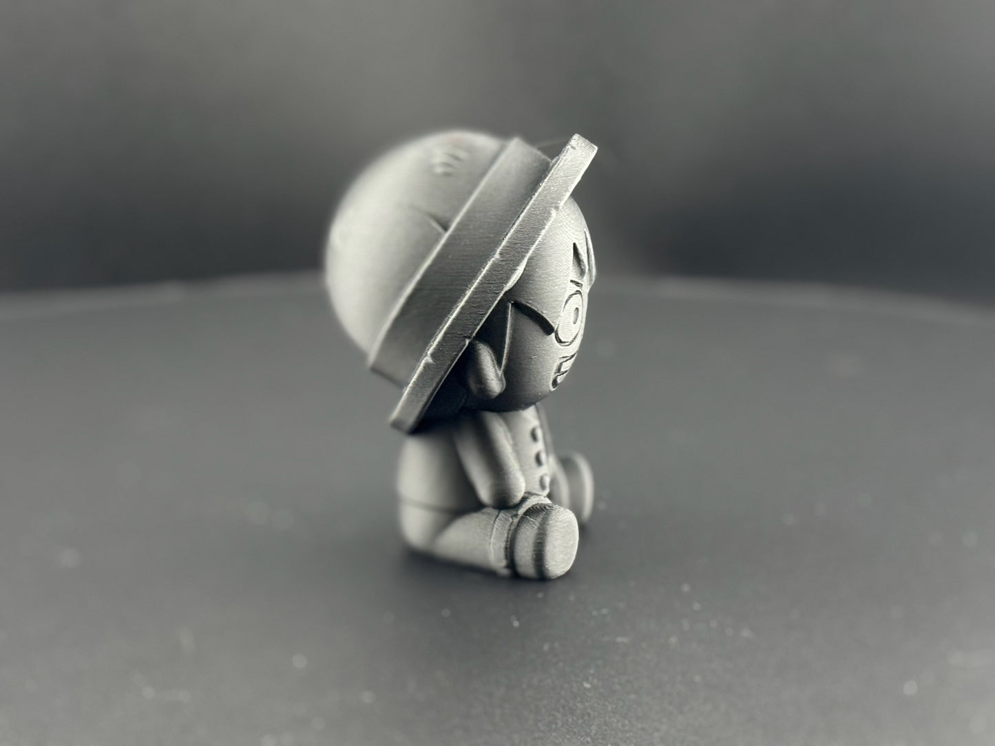 Monkey D. Luffy - One Piece - 3D Printed Chibi Figurine