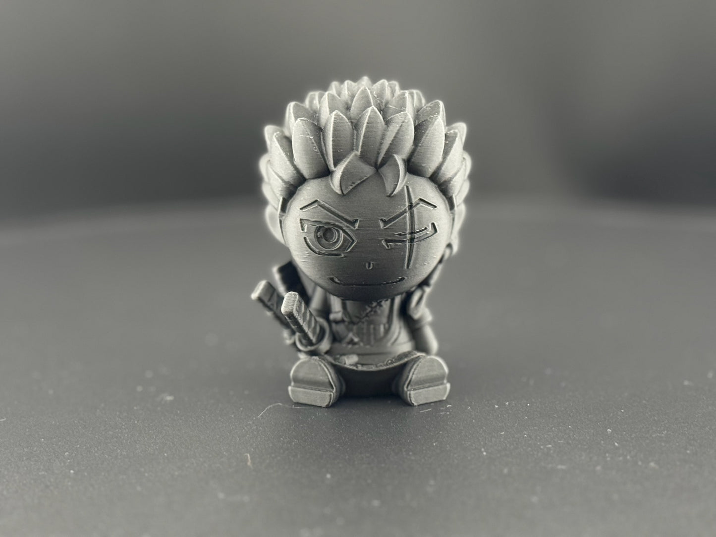 Roronoa Zoro - One Piece - 3D Printed Chibi Figurine