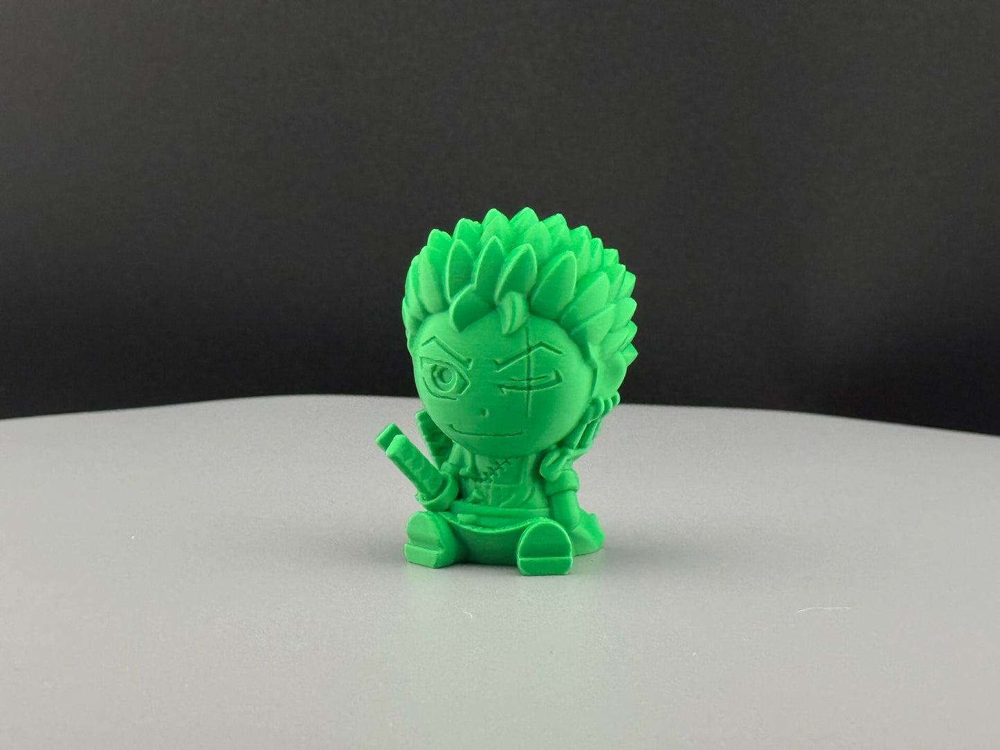 Roronoa Zoro - One Piece - 3D Printed Chibi Figurine