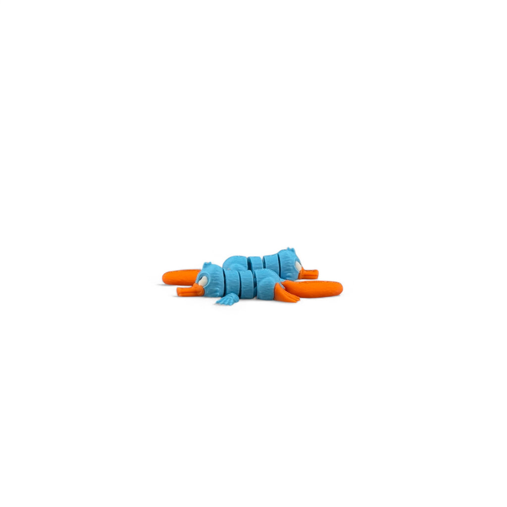 Fidget Detective Platypus – 3D Printed Articulated Toy | Wiggle Pet for Stress Relief | Inspired by a Certain Agent
