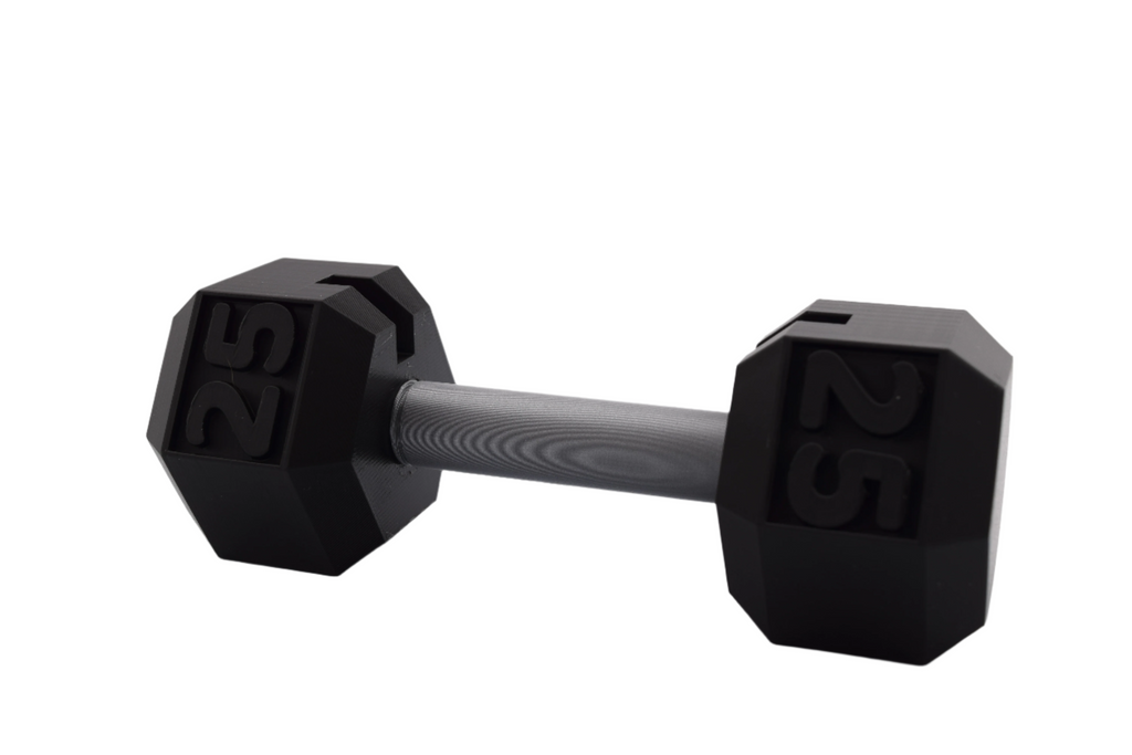 Mini Dumbbell Business Card Holder, Gym Gift, Fitness Trainer Desk Accessory, Chiropractor Gift, Personal Trainer Gift, Physical Therapist