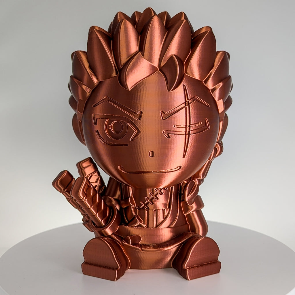 Roronoa Zoro - One Piece - 3D Printed Chibi Piggy Bank