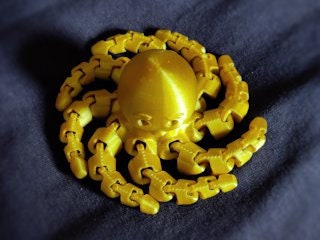 Fidget Friendly Funny Flexi Octopus (Various Sizes)