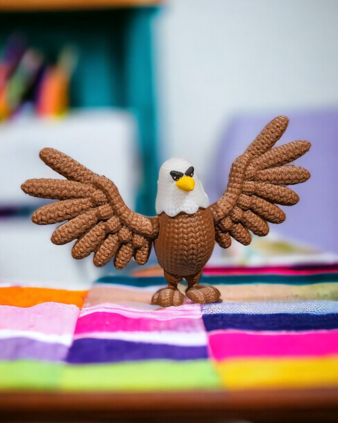 American Eagle (Crochet Look)