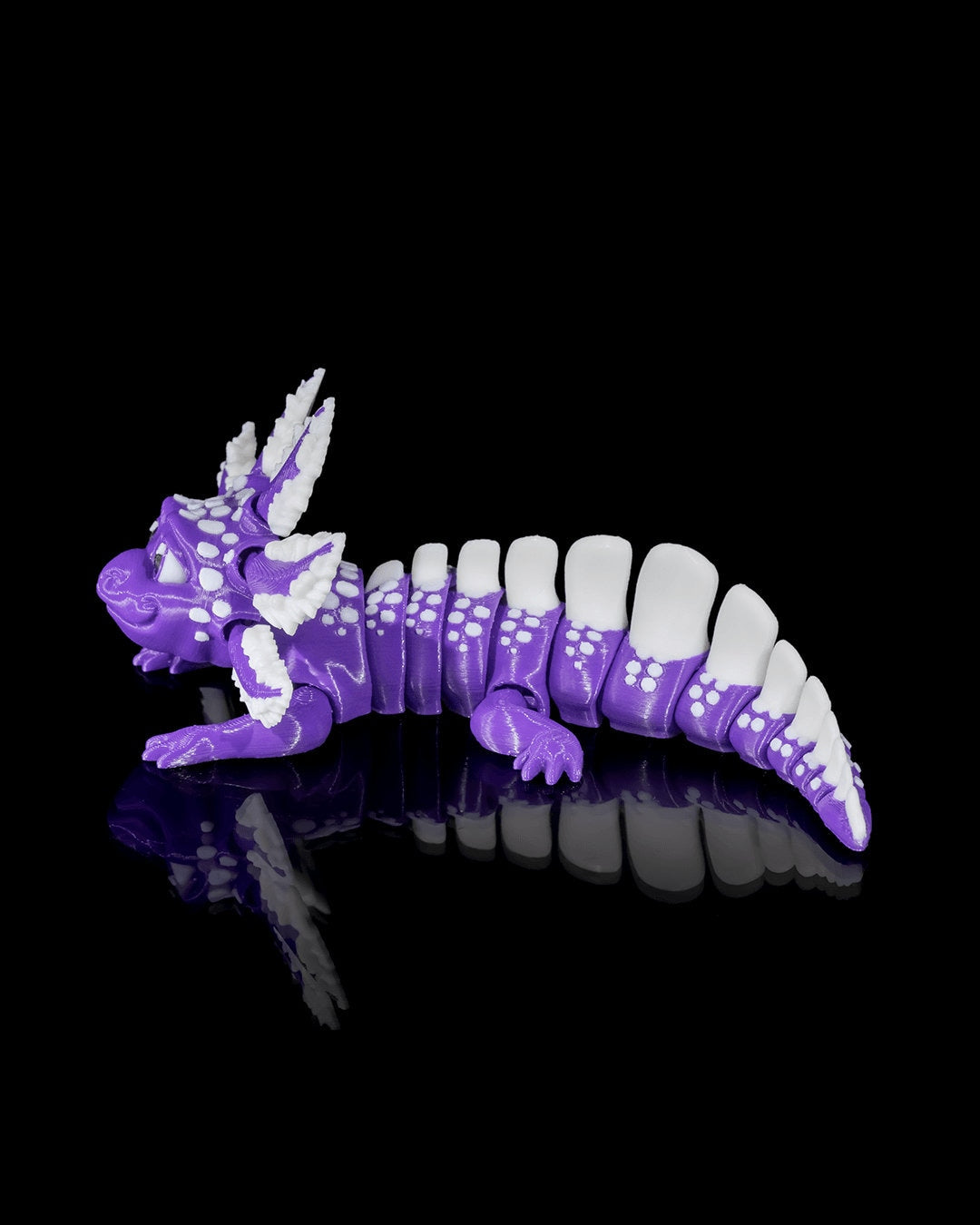 3D Printed Flexible Axolotl Toy – Sensory Fidget for Adults and Children in Various Colors