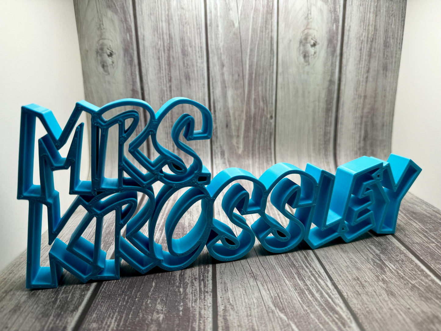 Custom Personalized Teacher Name Plate