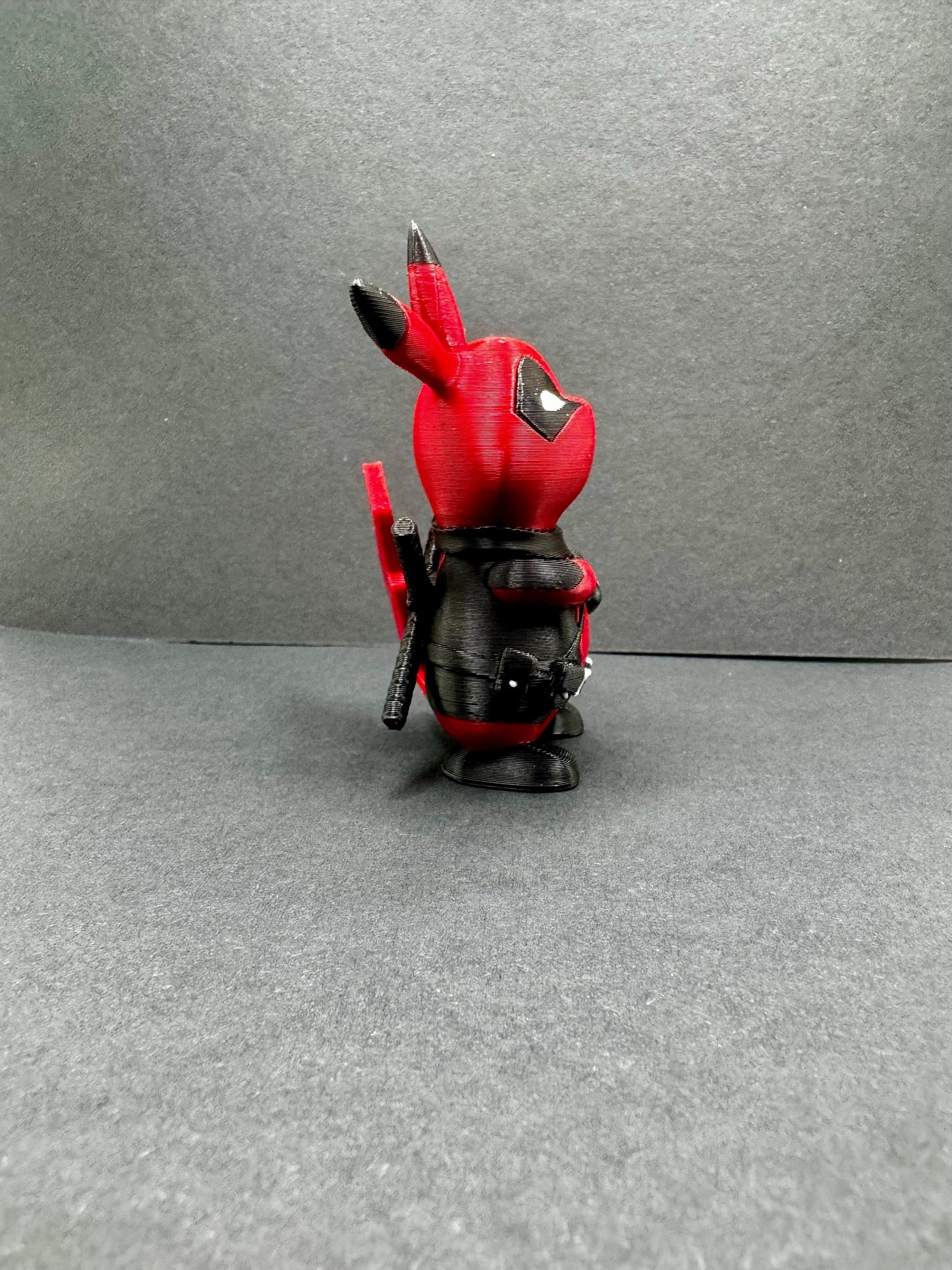 PikaPool 3D Printed Figurine - Pikachu Meets Deadpool