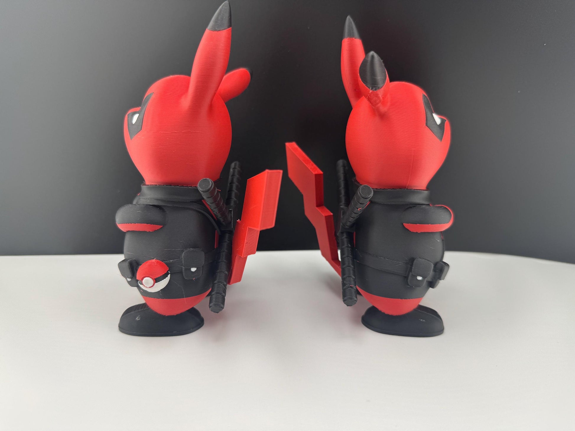 Pikapool 3D Printed Figurine - Unique Pikachu and Deadpool Crossover