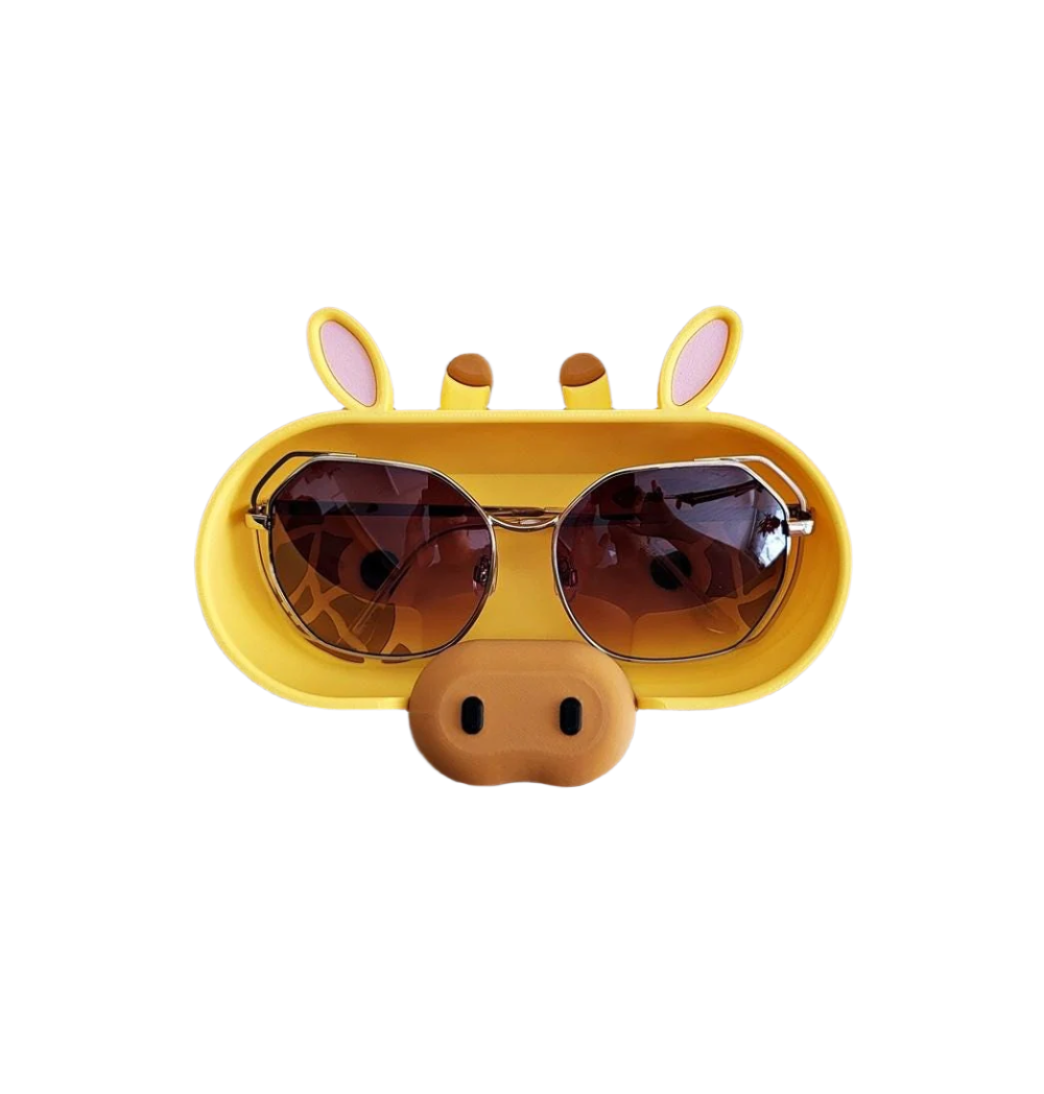 Giraffe Eyeglass Tray - Adorable Animal Friend Eyeglass Tray - Cute 3D Printed Holder for Glasses - Fun Nightstand Organizer