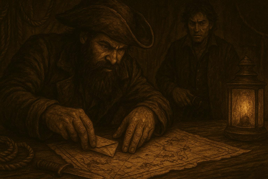 Blood & Plunder Printable Pirate Murder Mystery Game – 15 Players, DIY Game Night Kit, Party Roleplay, Fun for Teens and Adults