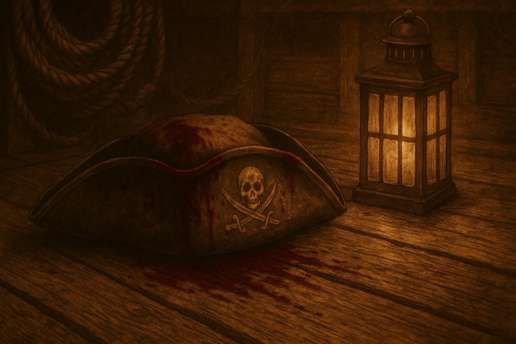 Blood & Plunder Printable Pirate Murder Mystery Game – 15 Players, DIY Game Night Kit, Party Roleplay, Fun for Teens and Adults