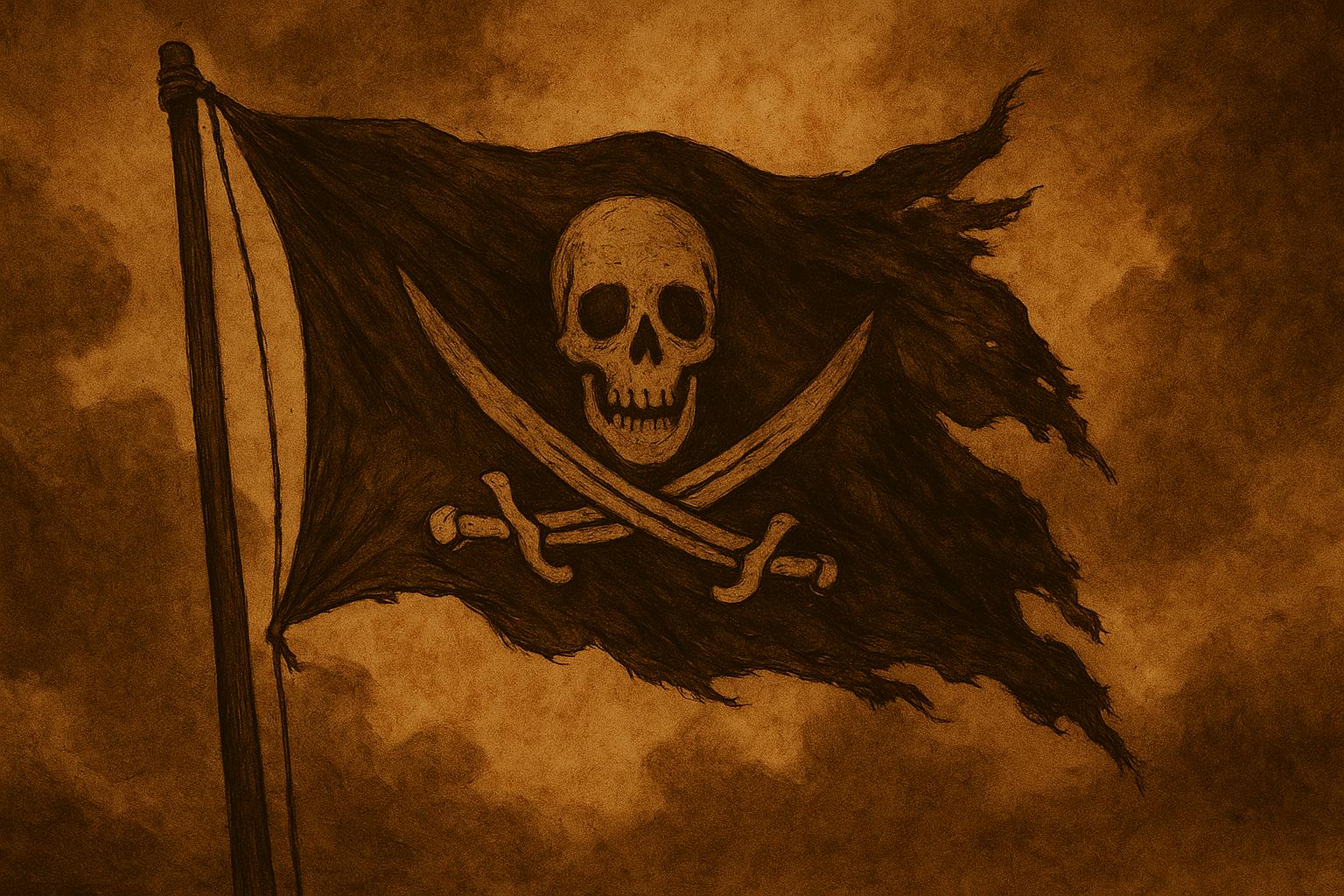 Blood & Plunder Printable Pirate Murder Mystery Game – 15 Players, DIY Game Night Kit, Party Roleplay, Fun for Teens and Adults