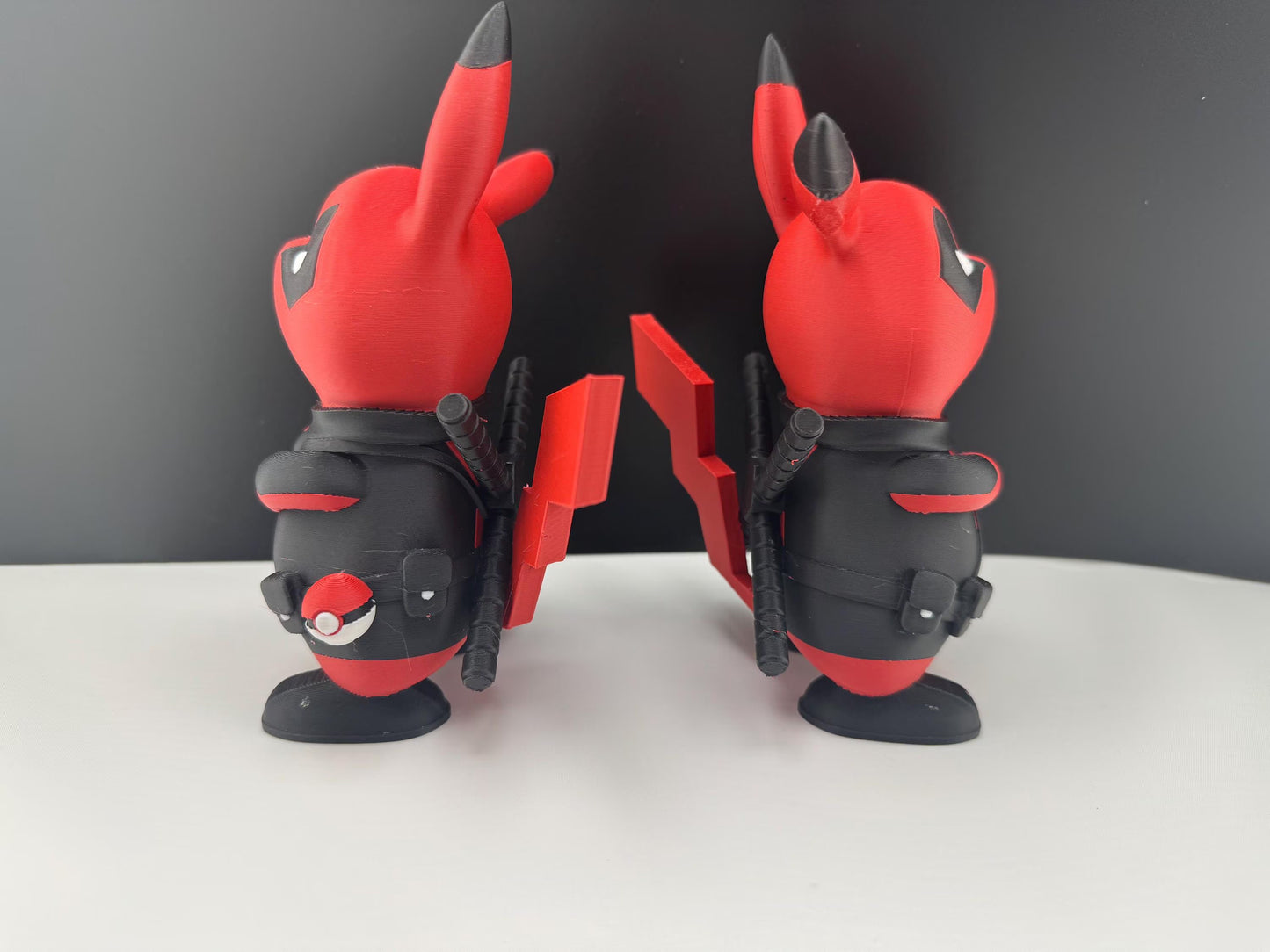 PikaPool 3D Printed Figurine - Pikachu Meets Deadpool